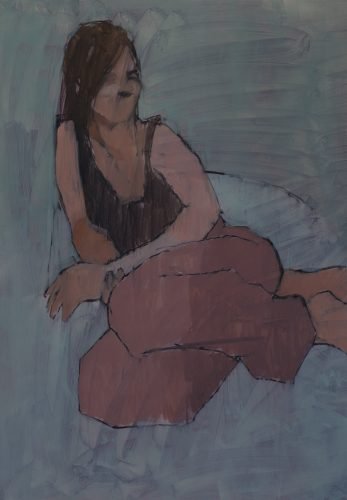 Interior with figure #4