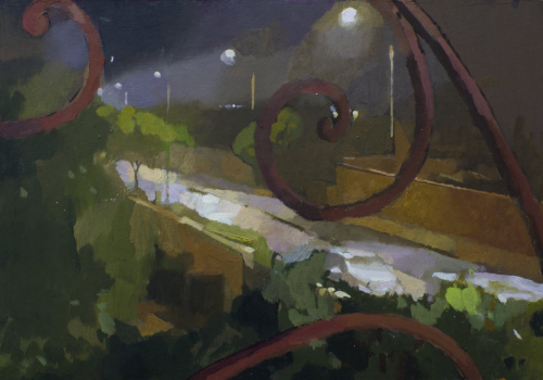 Mèze night rain